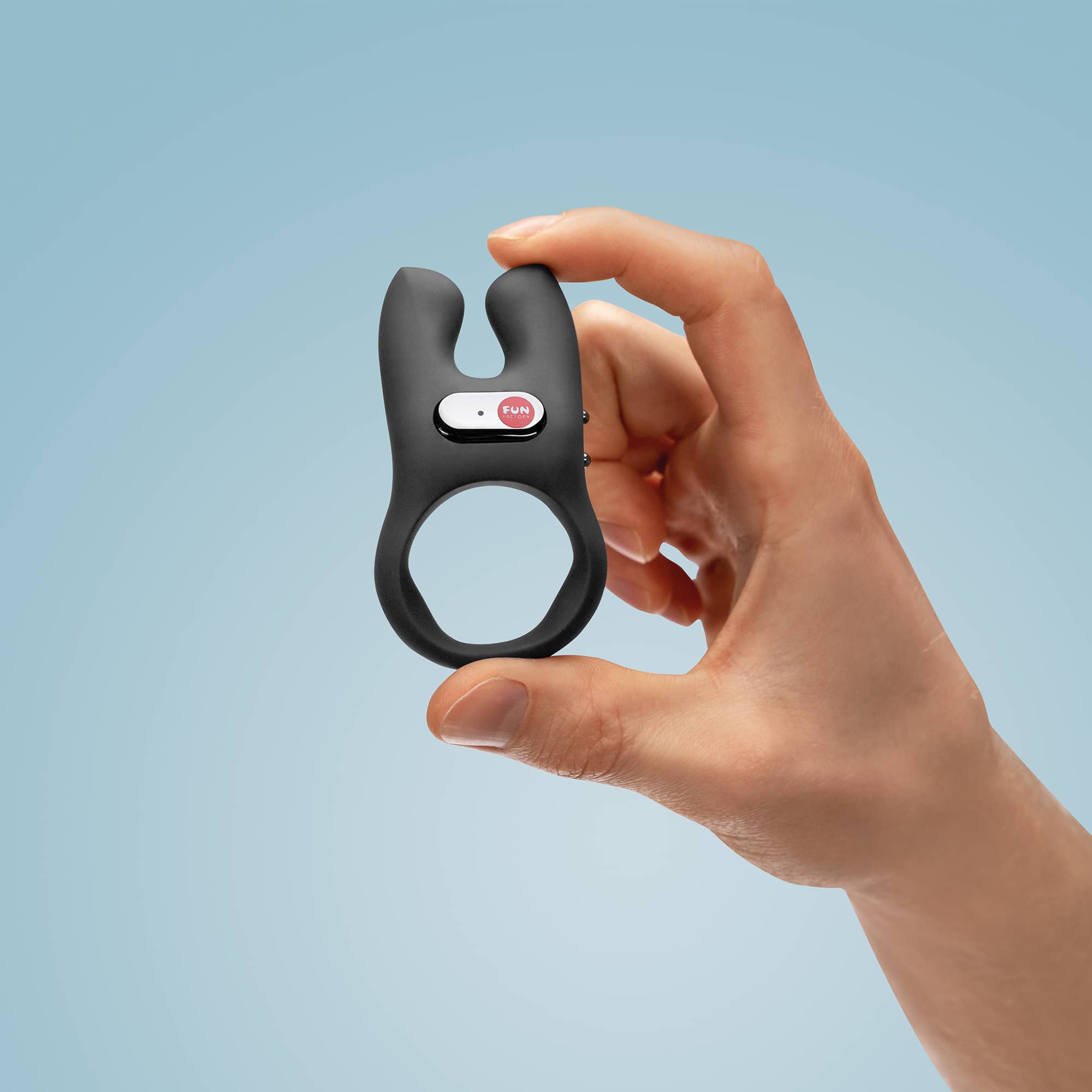 Fun Factory NOS Rechargeable Vibrating Silicone Cock Ring Vibrating Cock Rings