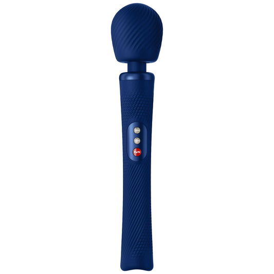 Fun Factory VIM Rechargeable Rumbling Body Wand Massager Blue Body Wands