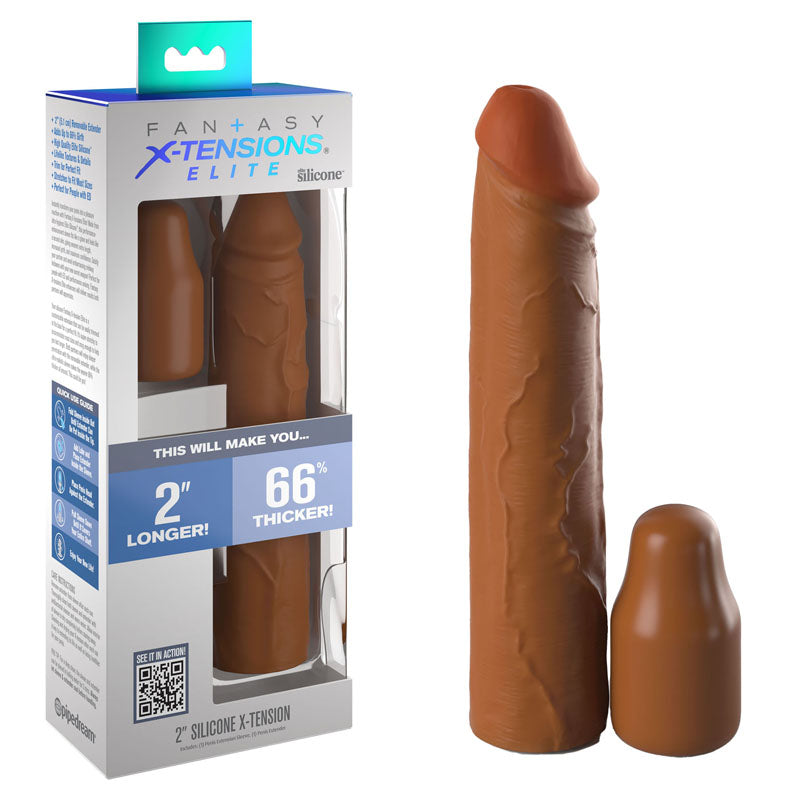 FX Elite 2 Inch Silicone Extension Penis Sleeves and Extenders