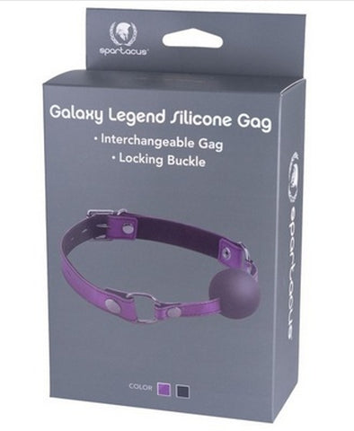 Galaxy Legend Silicone Gag - Bondage Gags and Bits