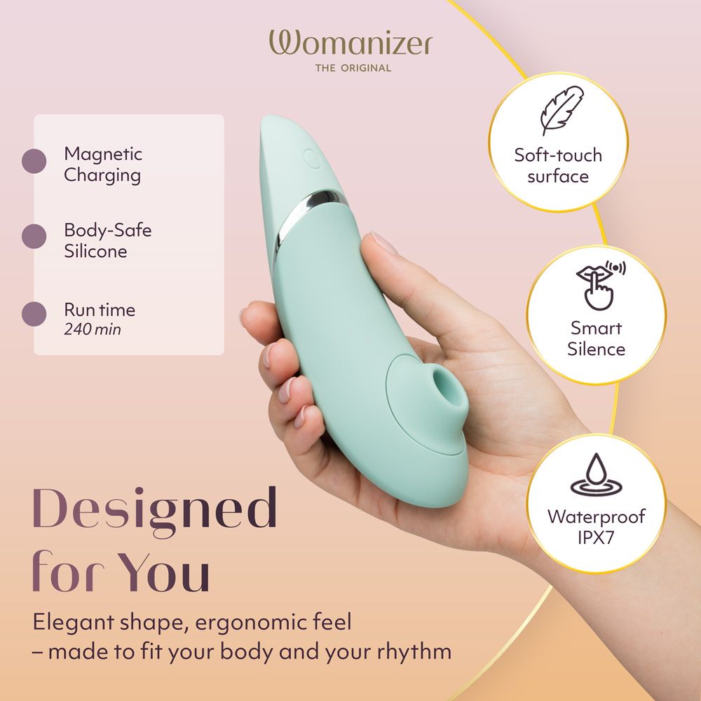 Womanizer Next 3D Pleasure Air Clitoral Stimulator Clit Ticklers and Pulsators