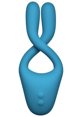 Doc Johnson TRYST v2 Bendable Multi Erogenous Zone Massager - Clit Ticklers and Pulsators