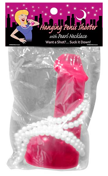 Playful Bachelorette Delight - Hanging Penis Shot Glass Set Bachelorette and Bucks