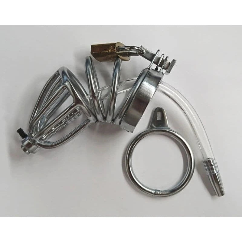 Chastity Device For Male & Urethral Tube Male Chastity