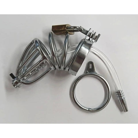 Chastity Device For Male & Urethral Tube - Male Chastity