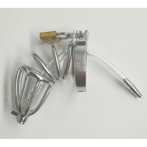 Chastity Device For Male & Urethral Tube - Male Chastity