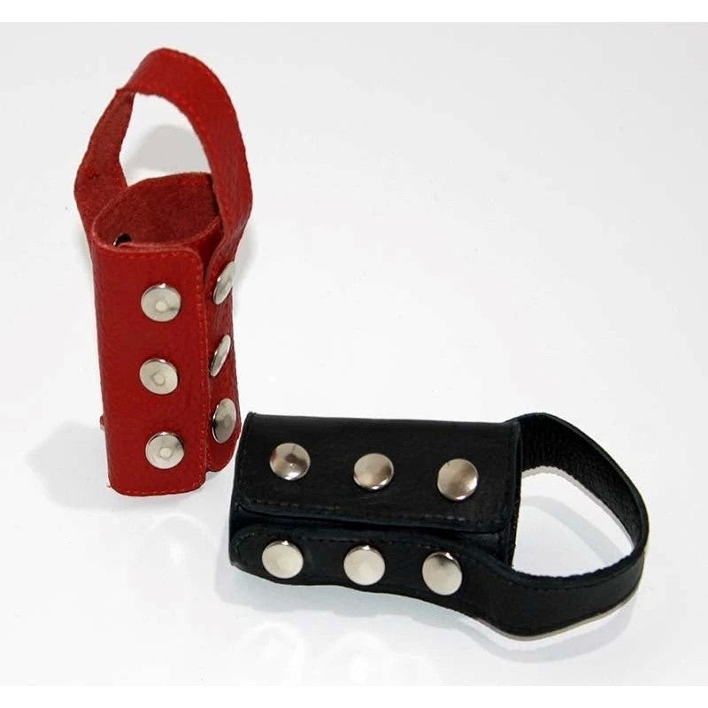 Leather Penis Sheath Cock Rings