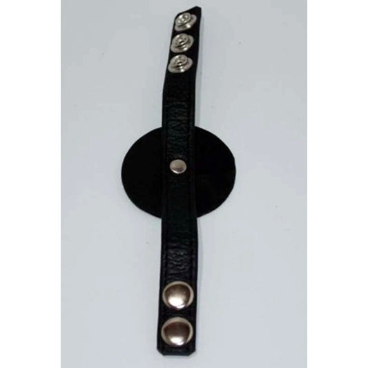 Hell's Couture Leather Cock Ring - Enhance Your Passion - Cock Rings