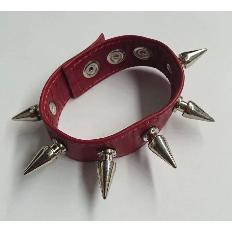 Spiked Leather Cockring Cock Rings