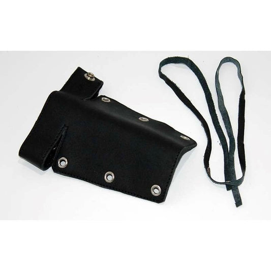 Lace Up Leather Cock Sheath - Cock Rings