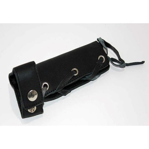Lace Up Leather Cock Sheath - Cock Rings