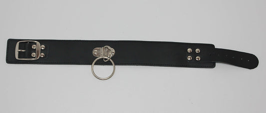 SirN Adjustable Bondage Collar Light PVC - Collars and Leads