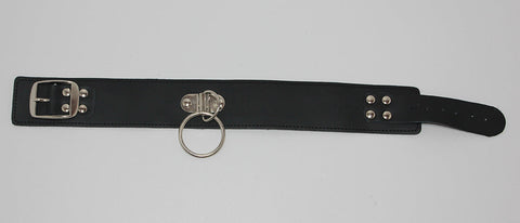 SirN Adjustable Bondage Collar Light PVC - Collars and Leads