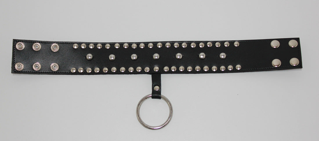 Mistress Leather Collar Studded Collars and Leads