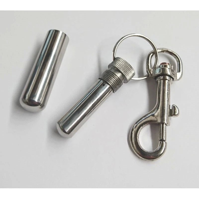 Steel Inhaler Carry Case Steel Sex Toys