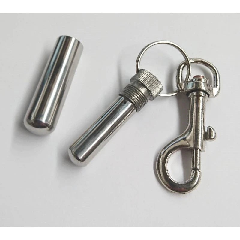 Steel Inhaler Carry Case Steel Sex Toys