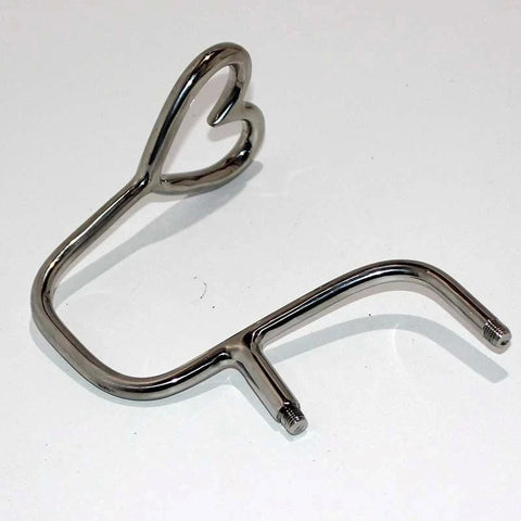 Indulge in Exquisite Pleasure - Heart Double T-Bar Attachment - Breast and Nipple Toys