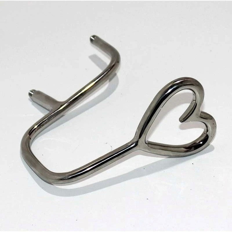 Indulge in Exquisite Pleasure - Heart Double T-Bar Attachment Breast and Nipple Toys