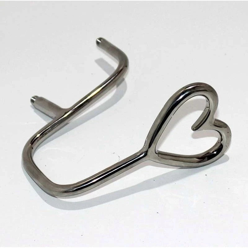 Indulge in Exquisite Pleasure - Heart Double T-Bar Attachment Breast and Nipple Toys