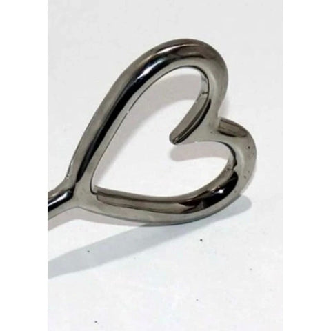 Indulge in Exquisite Pleasure - Heart Double T-Bar Attachment - Breast and Nipple Toys