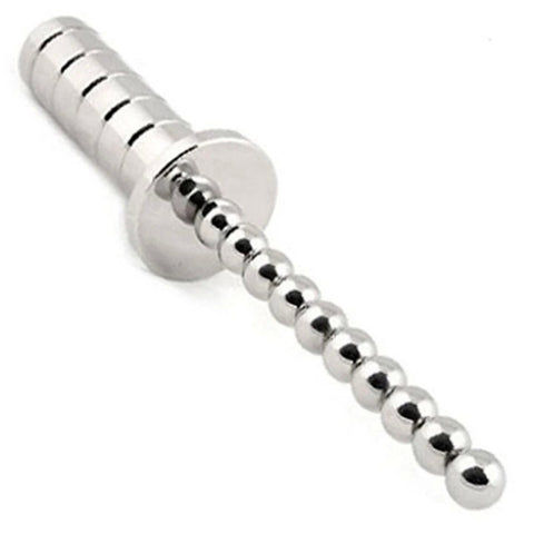 Hell's Couture Steel Beaded Anal-Vaginal Exploration Tool - Anal Dildos