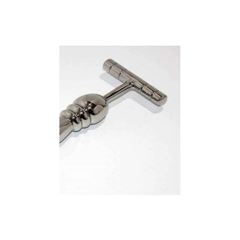 The Ripple T-Bar Extreme Steel Dildo - Anal Dildos