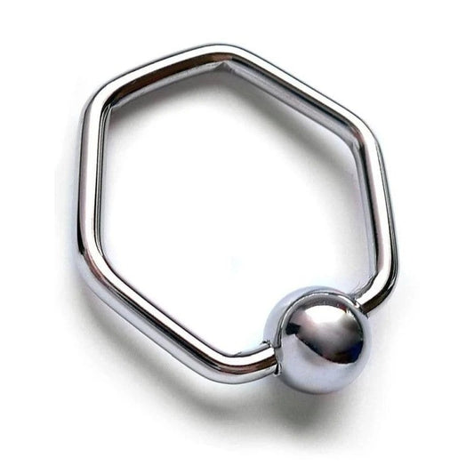 Damnit Hexagonal Glans Ring - Cock Rings