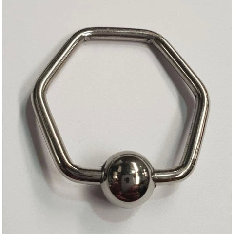 Damnit Hexagonal Glans Ring - Cock Rings