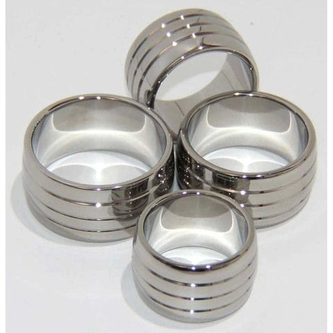 Groover Oval Metal Cock Ring - Cock Rings