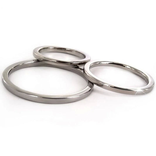 Unique Obsessions Metal Cock Ring - Cock Rings