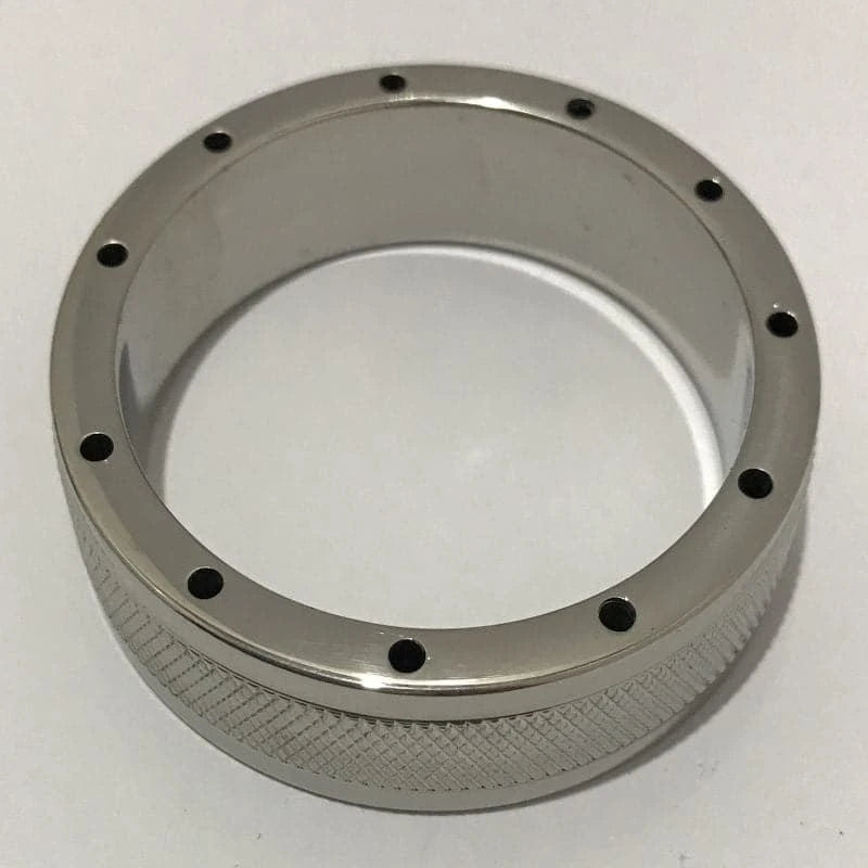 Cool & Knurl Steel Cock Ring Cock Rings