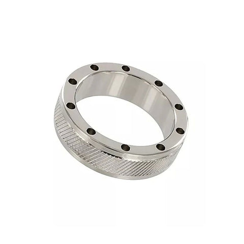 Cool & Knurl Steel Cock Ring - Cock Rings