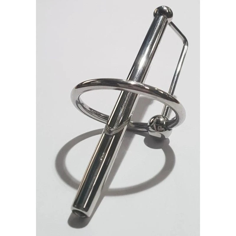 Long Princes Wand with Glans Ring Penis Plugs