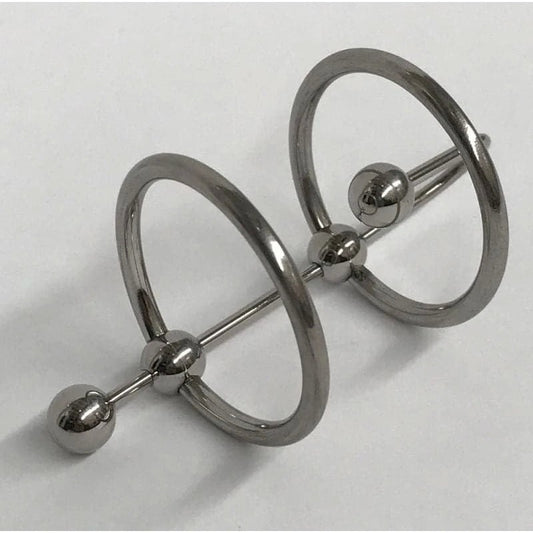 Heightened Pleasure Unleashed - Hell's Couture Freak Out Nation Sperm Plug & Dual Glans Dual Rings Penis Plugs