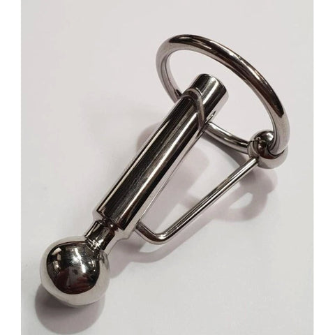 Jezebel Penis Plug With Glans Ring - Penis Plugs