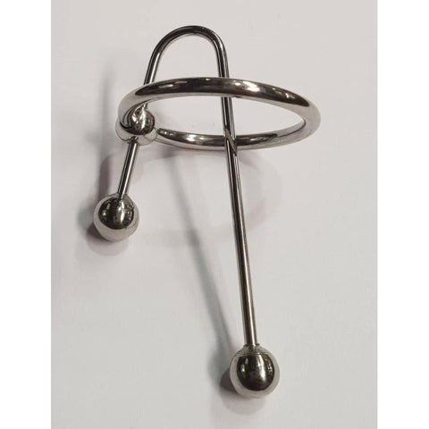 JustSteel Urethra Clip with Glans Ring - Penis Plugs