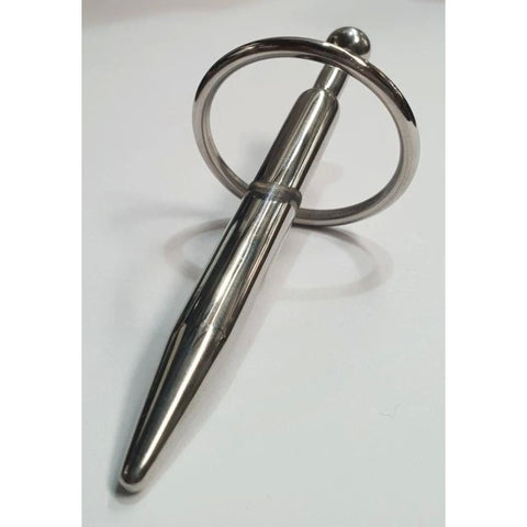 Neat Tube Cock Plug With Glans Ring & Ball - Penis Plugs