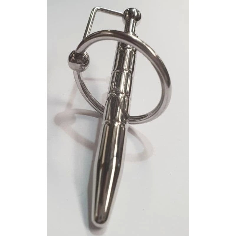 Groovey Solid Metal Prince Penis Plug - Penis Plugs