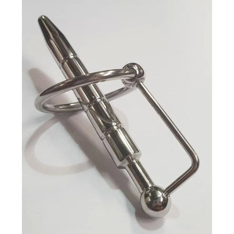 Groovey Solid Metal Prince Penis Plug - Penis Plugs