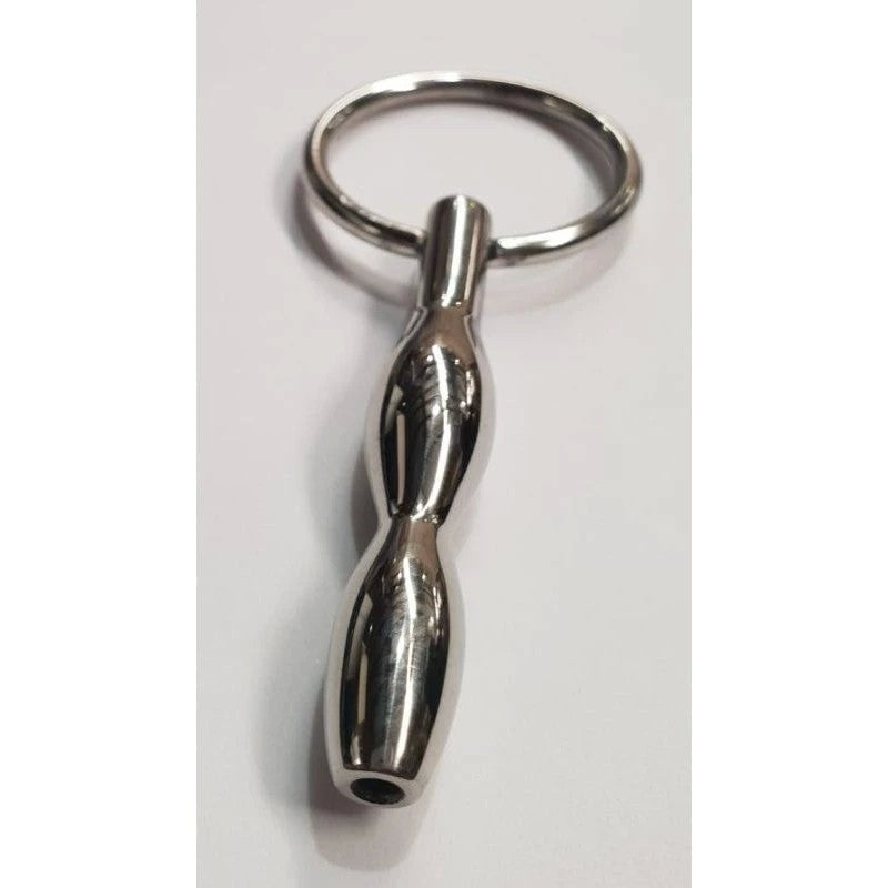 Ripple Cum Thru Penis Plug With Glans Ring Penis Plugs