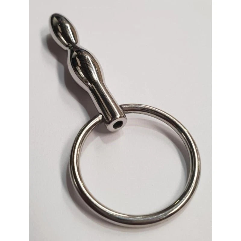 Ripple Cum Thru Penis Plug With Glans Ring Penis Plugs