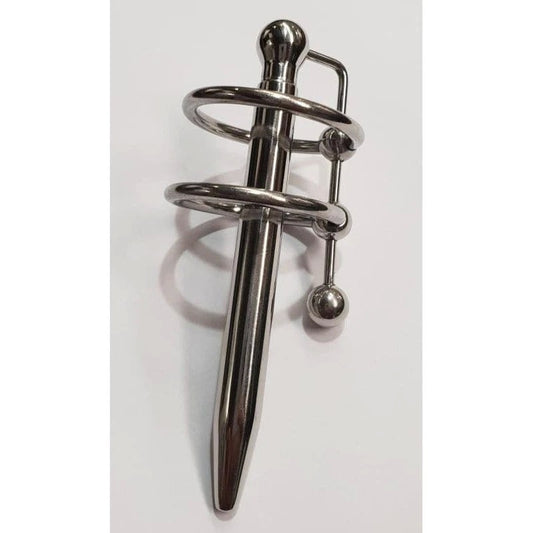 Dual-Ring Urethral Delight - Elevate Your Intimate Exploration - Penis Plugs