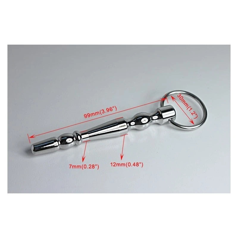 Nuke Penis Plug With Glans Ring Penis Plugs