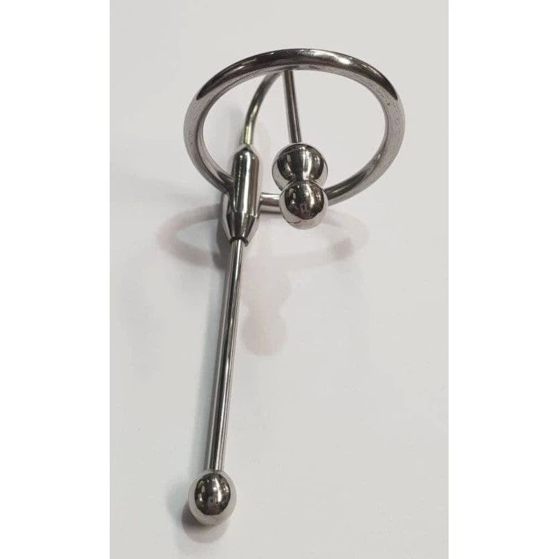 Unleash Intense Sensations - Hell's Couture Deluxe Urethral Plug & Ring Set Penis Plugs