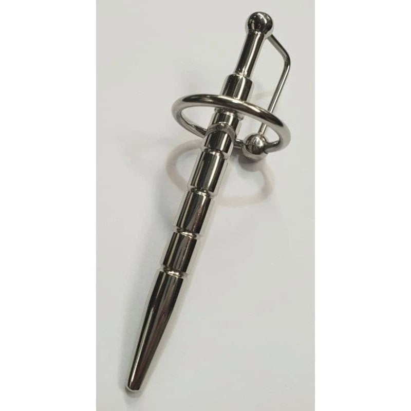 Desire Ribbed Penis Plug With Glans Ring Penis Plugs