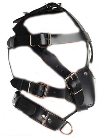 Head Harness & Muzzle Light - Bondage Gags and Bits