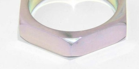 Aluminium Hexagonal Cock Ring - Cock Rings