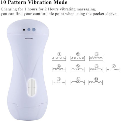 Hismith Vibrating Vagina Stroker Machine Attachment - Sex Machines
