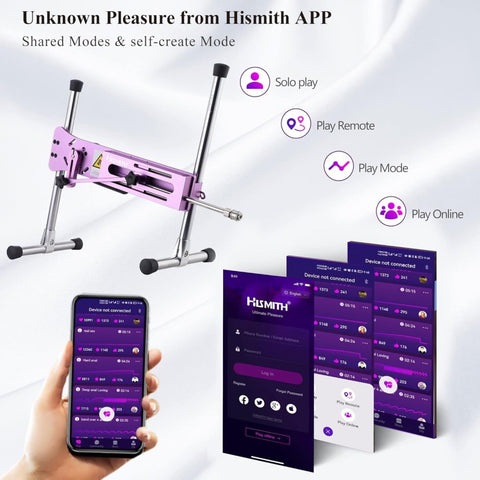 Hismith Premium 3.0 Sex Machine with App Control & Remote - Sex Machines