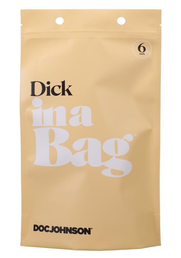 Doc Johnson 6 inch Realistic Dick In A Bag Realistic Dildos